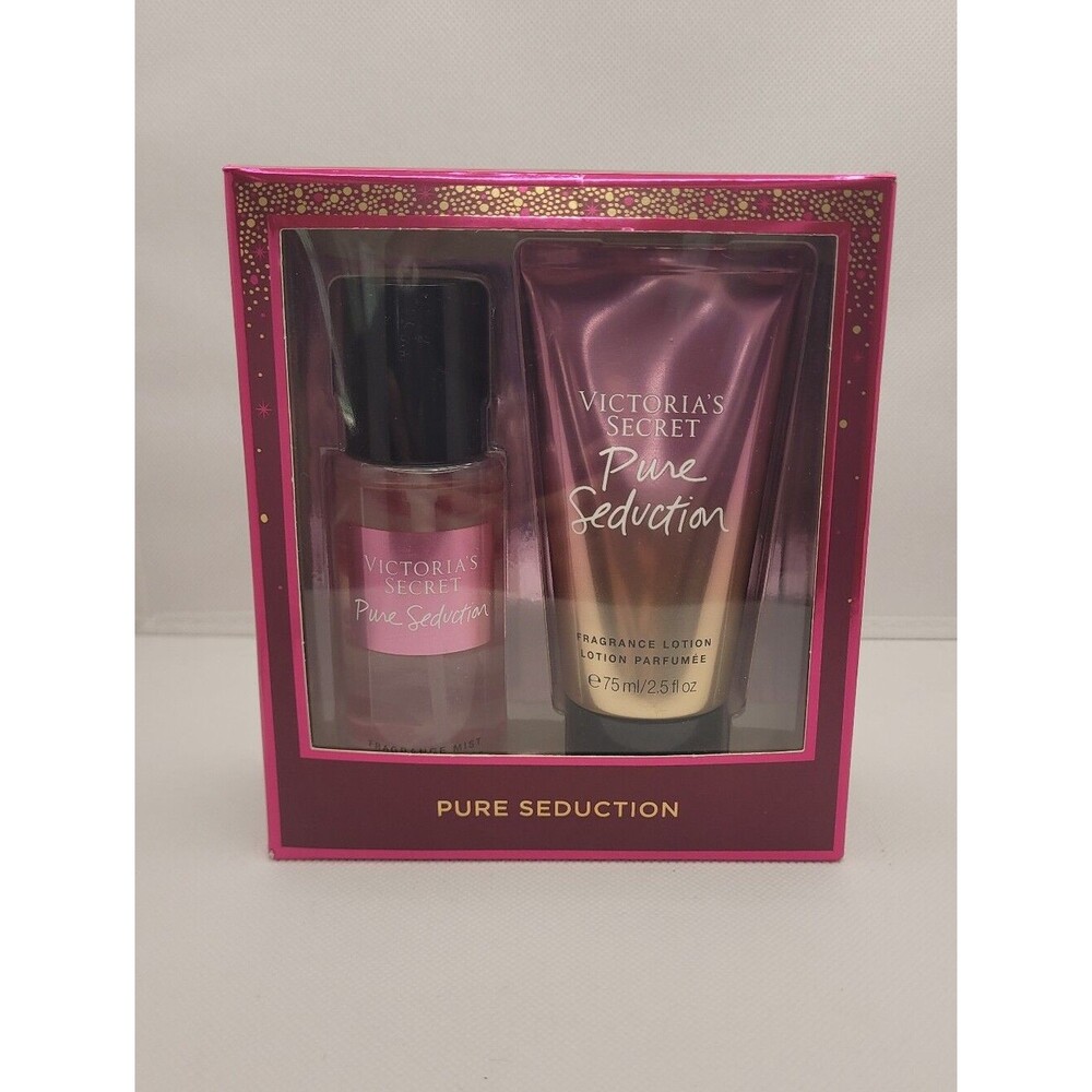 Victoria's Secret Pure Seduction 2 Piece Gift Set Mist & Lotion New Sealed Box